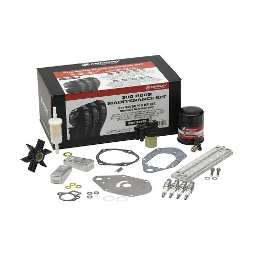 OEM Mercury 300 Hour Maintenance Kit 40-60 HP EFI FourStroke 0R106999 and above 8M0113483