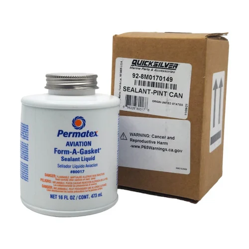 Quicksilver PERMATEX AVIATION FORM-A-GASKET "Replaces Perfect Seal" 34227Q02 92-34227Q02 8M0170149