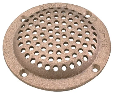 Perko - 5  Round Bronze Strainer - 0086DP5PLB