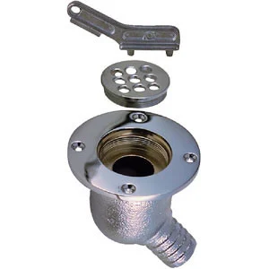 Perko Scupper Cockpit 1" Chrome 0142001Chr