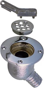 Perko - Scupper Cockpit 1-1/2in - 0142002CHR