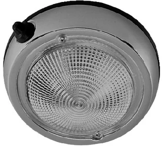Perko - 4 Surface Mnt Dome Light (1) - 0300DP1CHR