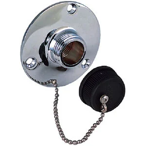 Perko Water Outlet Fitting with Cap 0504Dp0Chr