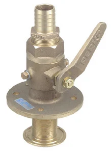 Perko - Seacock W/straight Tp 1 1/4in - 0835007PLB