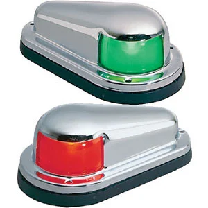 Perko 12V Horiz Mount Side Lts 1 Pr/Cd 0915Dp0Chr