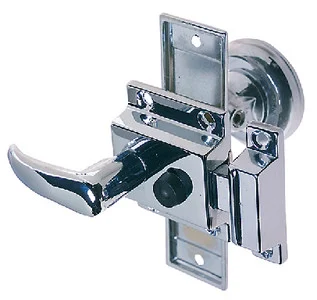 Perko - Rim Latch Set W/box Strike - 0928DP0CHR