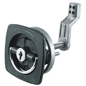 Perko 2-1/2" x 2-1/2 White Flush Lock 0931Dp1Wht