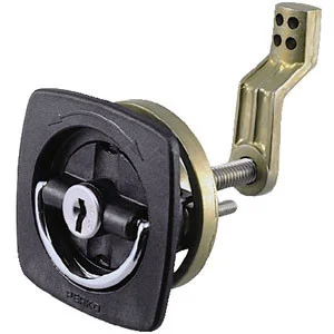 Perko 2-1/2" x 2-1/2 White Flush Lock 0931Dp2Wht