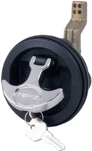 Perko - T Handle Flush Latch-black - 1092DP1BLK