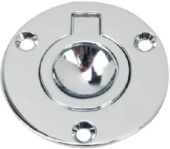 Perko - Flush Round Ring Pull 2 - 1232DP2CHR