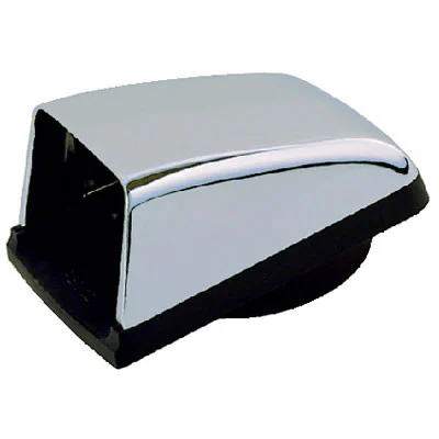 Perko Cowl Ventilator (1) Vent - 3" Duct- Chrome Plated Zinc 1312DP0CHR