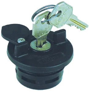 Perko - Chromalex Locking Gas Cap - 1324DP0BLK