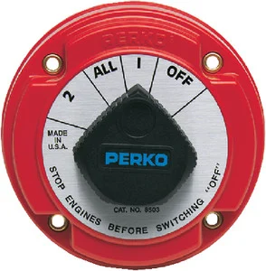 Perko - Battswitch W/alt Disconnect - 8503DP