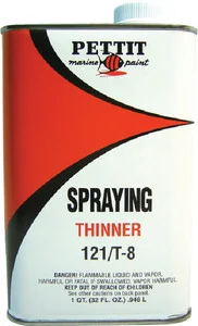 Pettit 121/T-8 Spraying Thinner- Quart 11212108