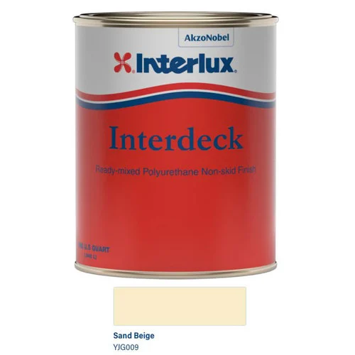 Interlux Interdeck No-Skid Deck Paint- Sand Beige- Quart YJG009/QT