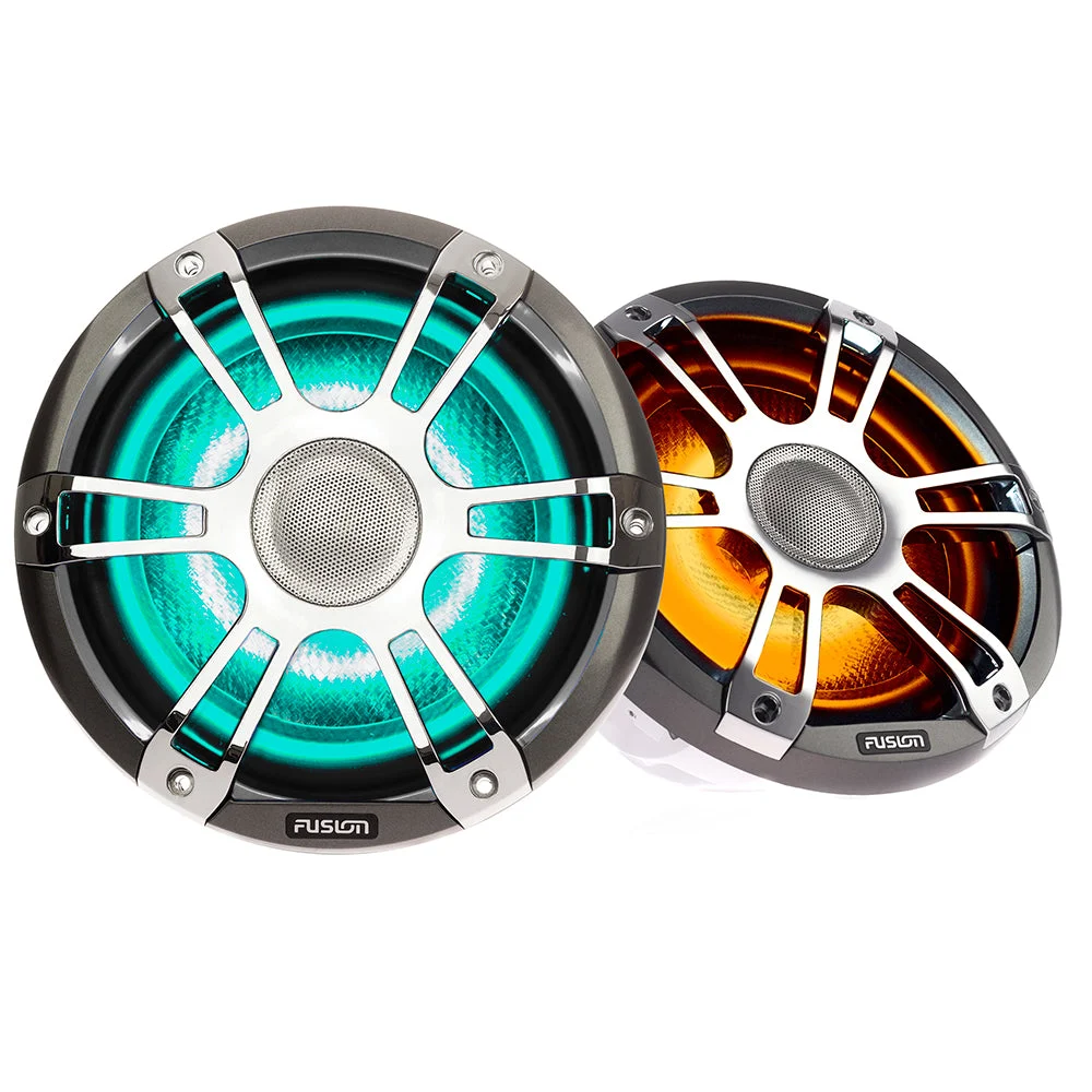 FUSION SG-FL882SPC Signature Series 3 - 8.8" Speakers - Silver/Chrome Sports Grille