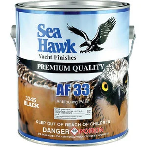 Seahawk AF33 Antifouling Bottom Paint Black Gallon 3345Gl