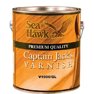 Seahawk Captain Jack's Varnish 5Gallon V1000/5Gl