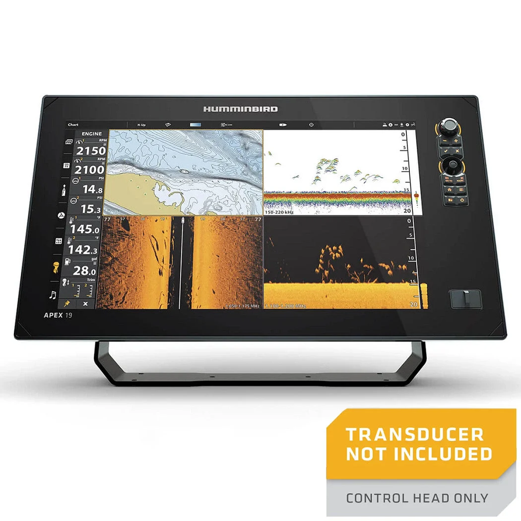 Humminbird APEX® 19 MSI+ Chartplotter CHO Display Only