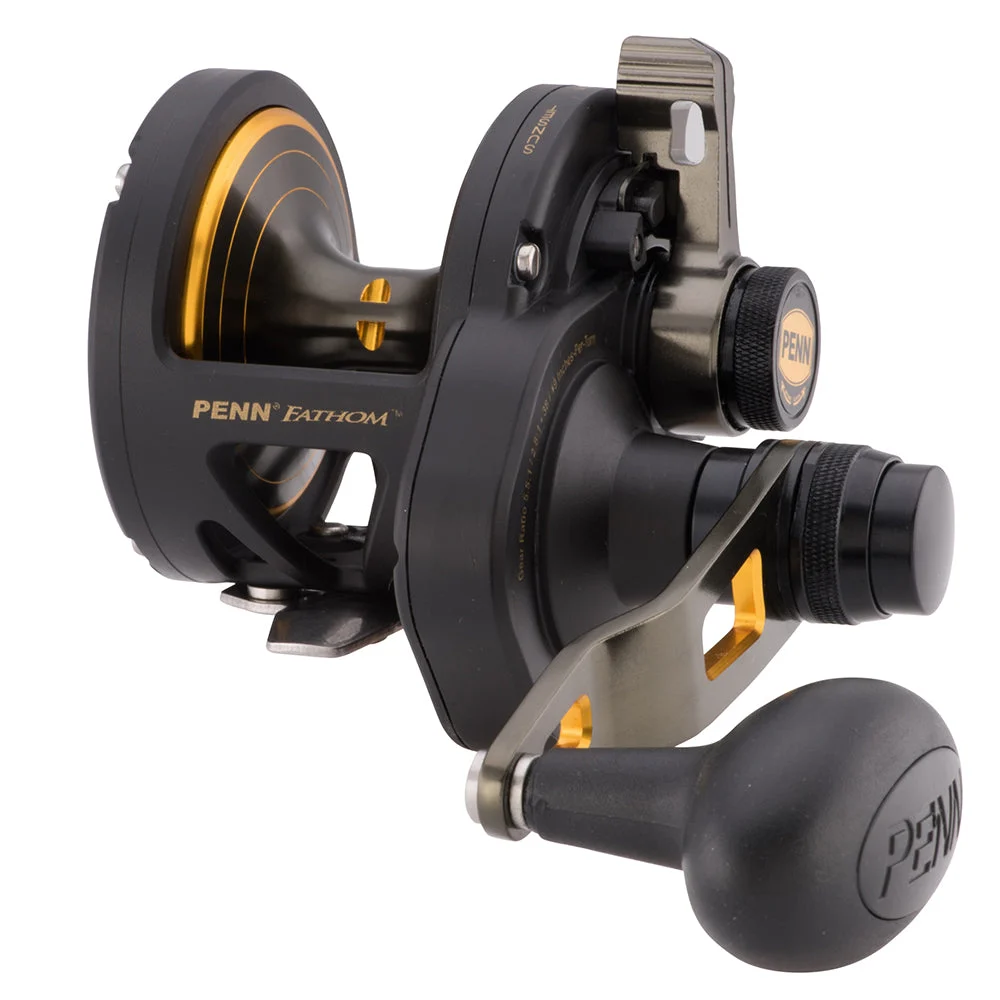 PENN FTH30LD2LH Fathom Left Hand Lever Drag 2 Speed Reel