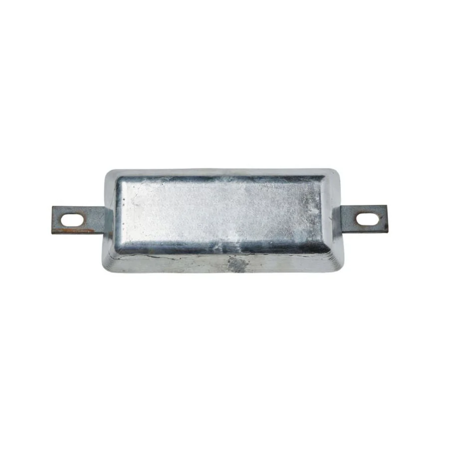 Zinc hull anode Type 35 - 220 * 96 * 30