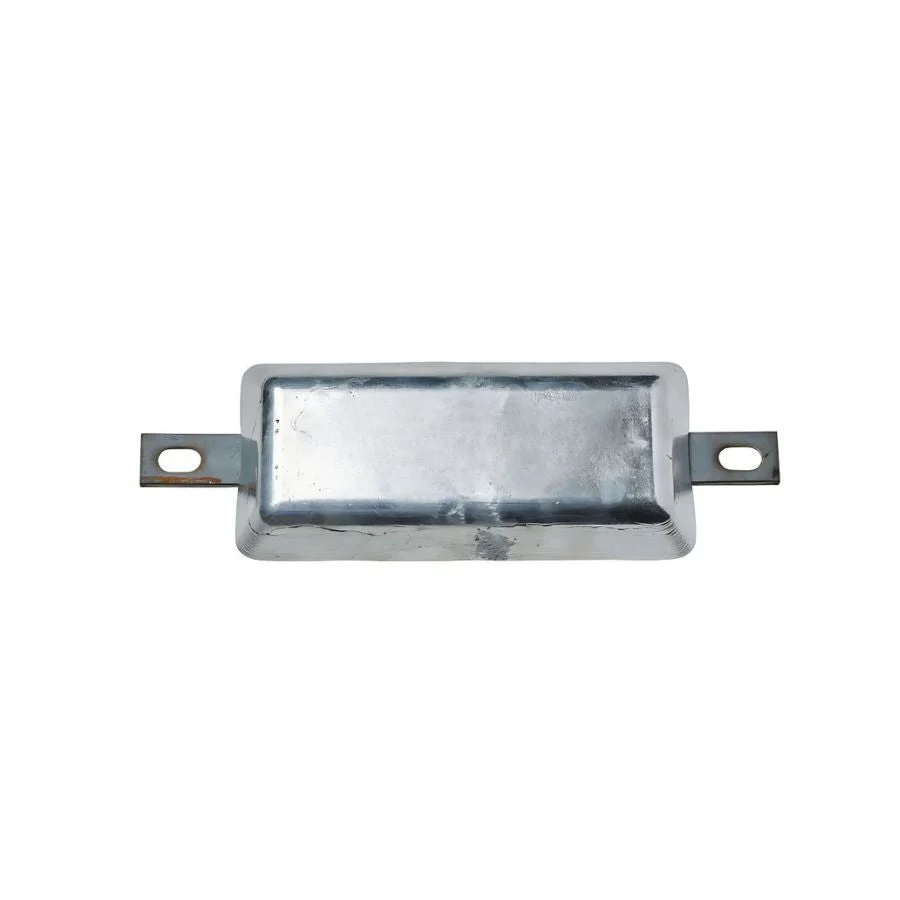 Zinc hull anode Type 35 Alu insert - 220 * 96 * 30