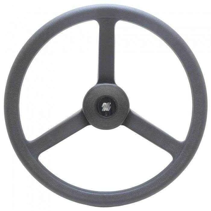 Black Marine Steering Wheel 13.2 in. | Uflex USA V32N