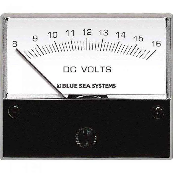 Blue Sea 8-16 Dc Analog Voltmeter 8003
