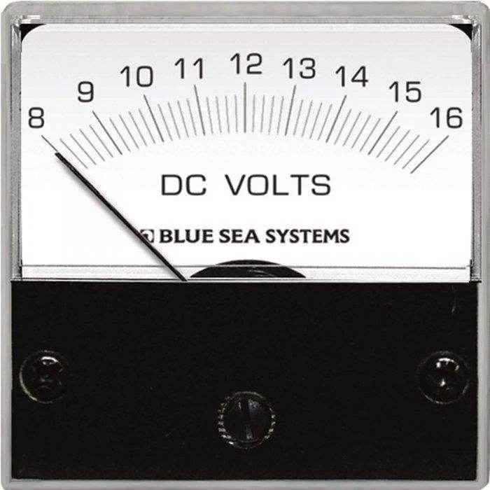 Blue Sea 8-16 Volt Dc Analog Micro Voltmeter 8028