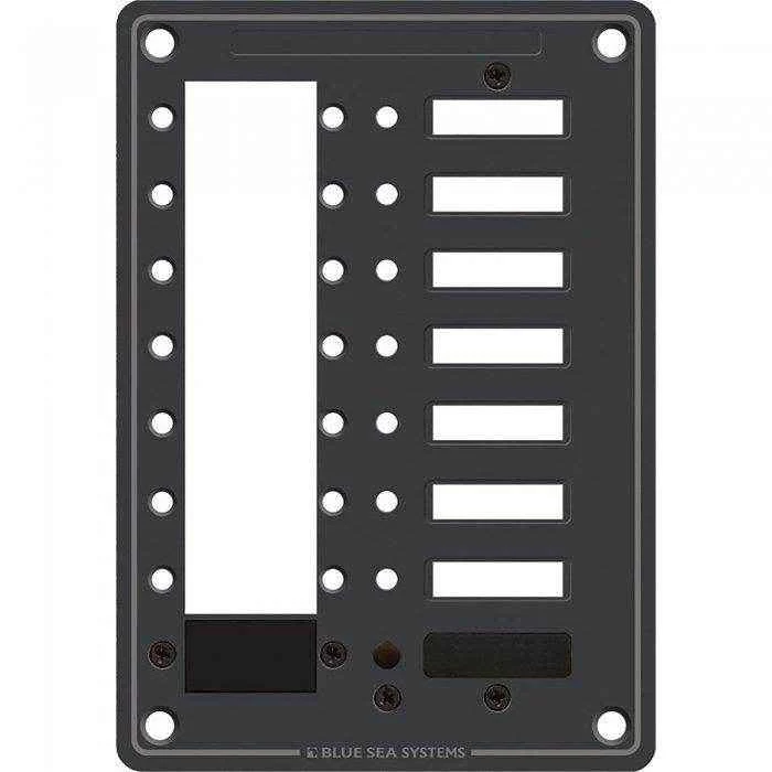 Blue Sea 8 Pos. Toggle Circuit Breaker Mounting Pane 8087