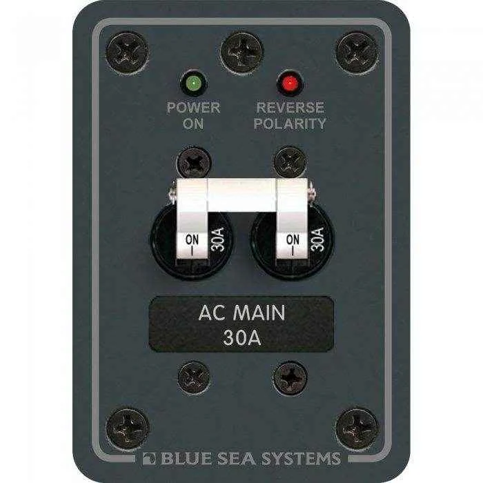 Blue Sea Ac Main Circuit Breaker Panel 8077