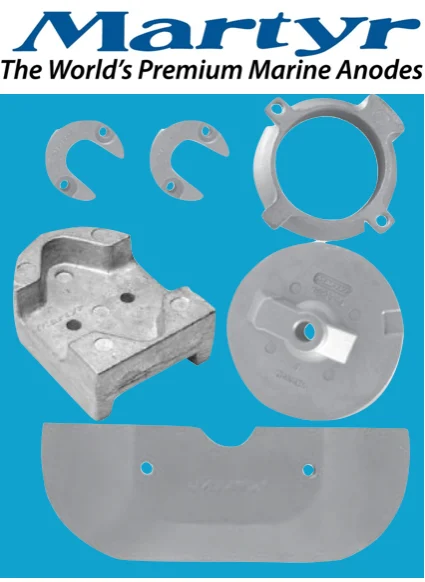 Martyr MerCruiser Alpha Gen 2 Anode Kit (Aluminum) CMALPHAKITA
