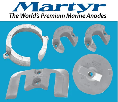 Martyr MerCruiser Bravo 1 Anode Kit (Aluminum) CMBRAVO1KITA