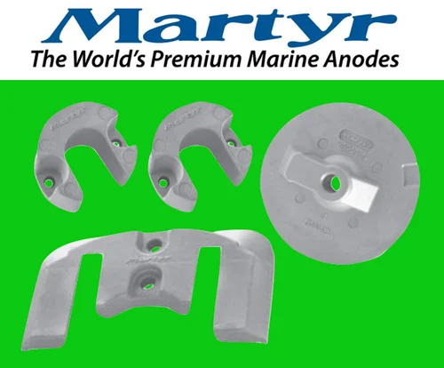 Martyr MerCruiser Bravo 2 & 3 Anode Kit (Zinc) CMBRAVO23KITZ