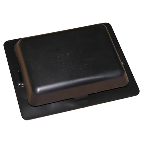 4" x 5" Boat Marine Shrink Wrap Self-Adhesive Weather Tight VENT Black SEA DS683