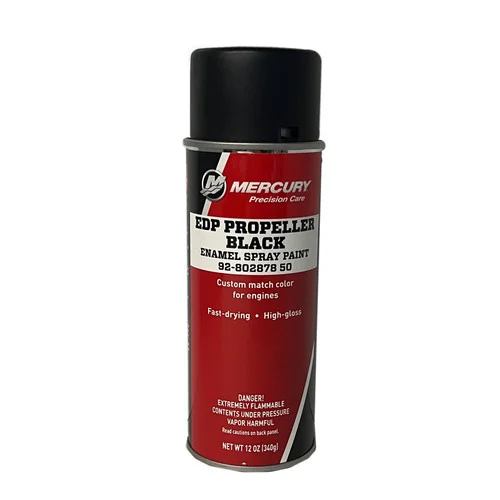 OEM Mercury EDP Propeller Black Enamel Spray Paint 92-80287850