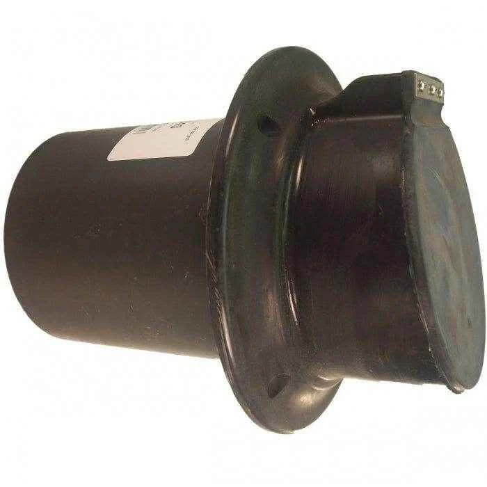 Exhaust Thru Hull with Flapper 3 in. Black | Centek 1200299