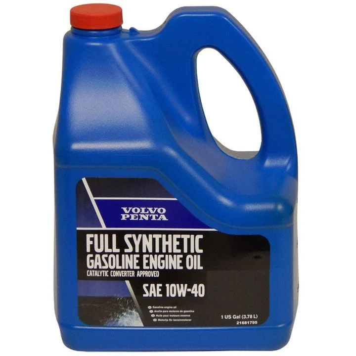 Full Synthetic Engine Oil 1 Gallon 10W-40 | Volvo Penta 21681795