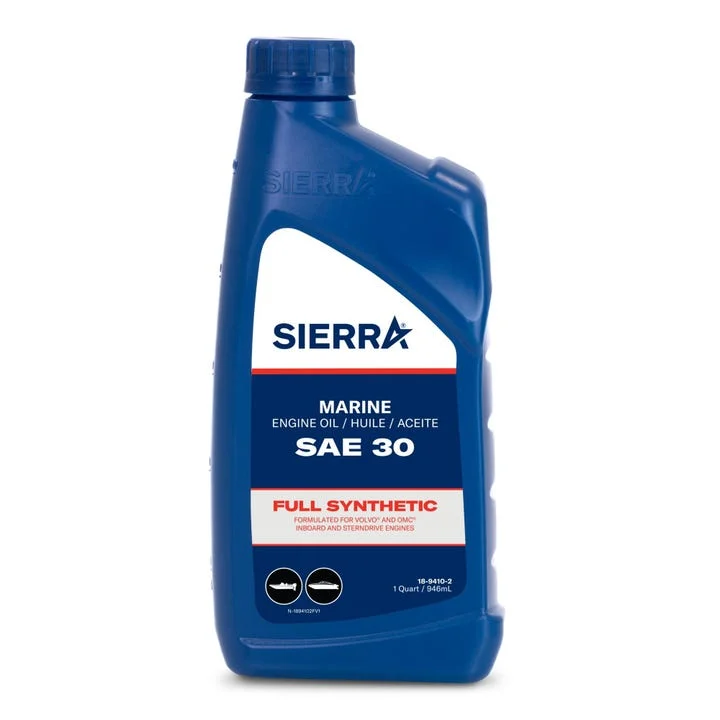 Full Synthetic Engine Oil SAE 30 Quart | Sierra18-9410-2