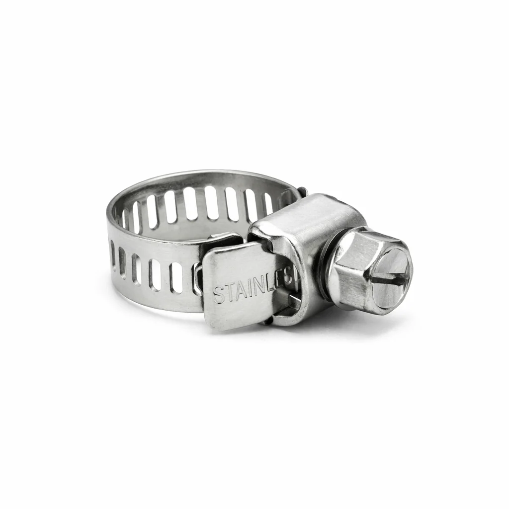 Hose Clamp 9.5mm-11mm - Marine Stainless Steel Clamp