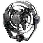 Hella Marine 2 Speed 12V Black Turbo Fan 3361002