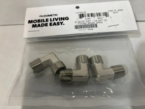Seastar Elbow 3/8T X 1/4P Male (3) Hf5529
