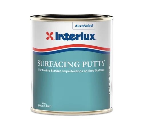 Interlux Surfacing Putty- White- Pint 257P