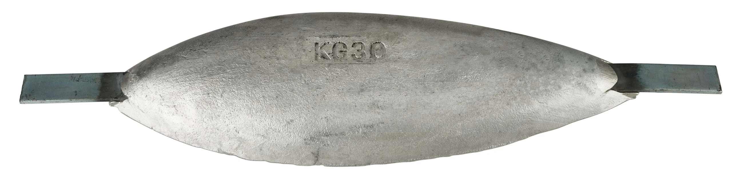 Magnesium anode type 30 Alu insert- 18.11 * 6.49 * 1.96, (23.62inch), Approx 7.14Lb. AZ63-1.5VDC.