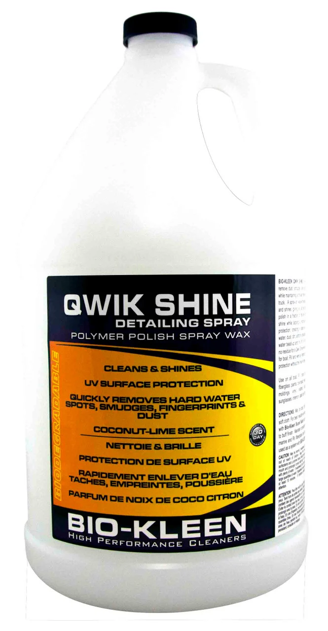 Bio-kleen - Qwik Shine 1 Gallon. (qwik Shine 1gal)