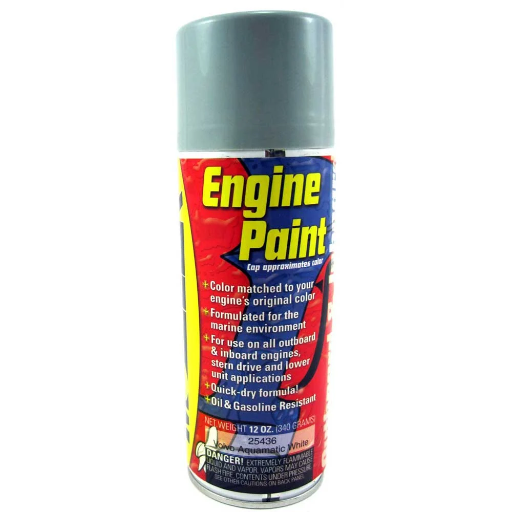 Volvo Aquamatic White Spray Paint Moeller™ Marine Products 25436