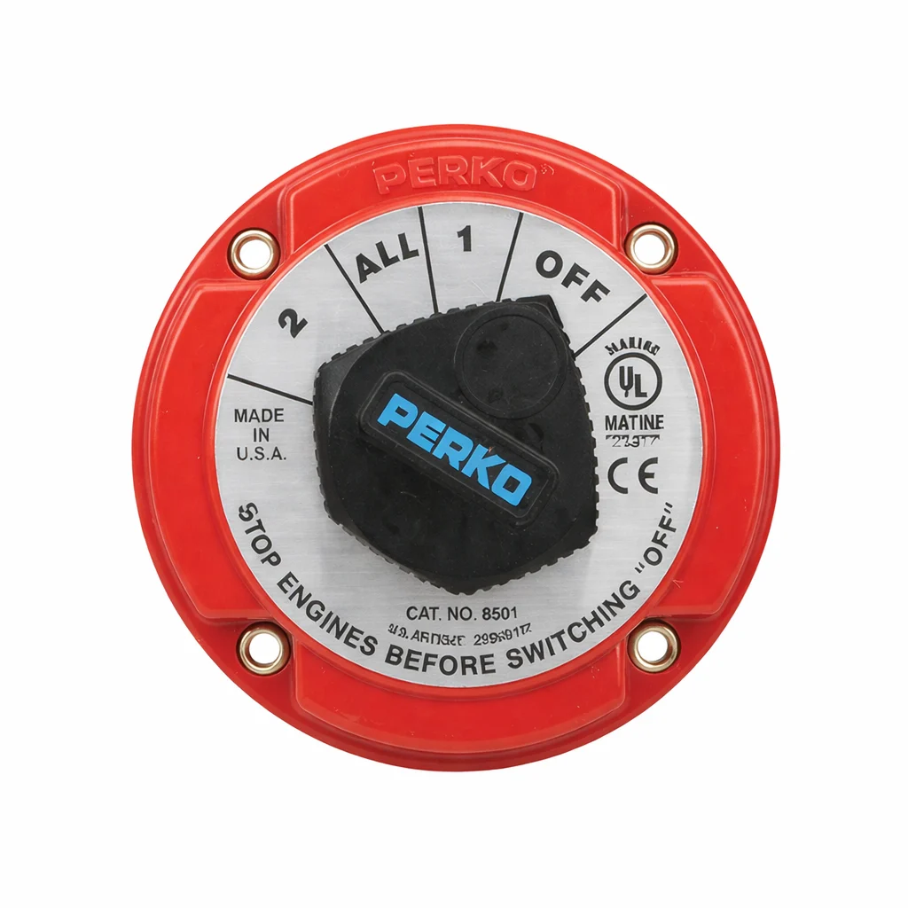 Perko Battery Selector Switch 8501-DP Ignition Protected (PER 8501-DP)