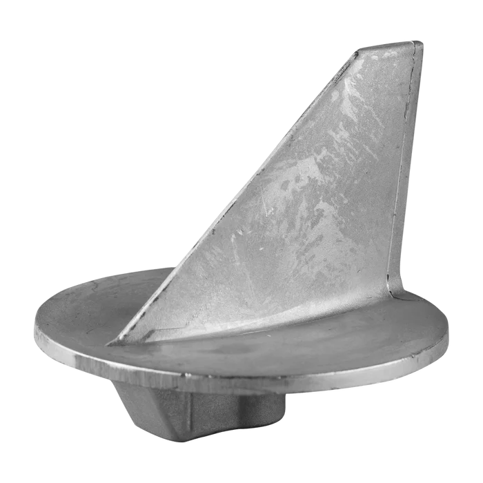 Zinc anode Mercury/Mercruiser type trim tab, M 31640, engine anode, 1.02Lb