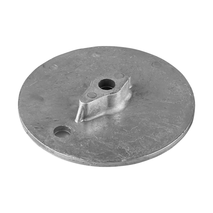 Zinc anode Mercury / Mercruiser type trim tab, engine anode, M 76214T1, 0.674Lb