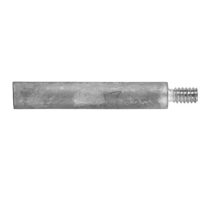 Zinc anode Caterpillar, engine, ᴓ0.39 * 2.16inch, 1/4"UNC, anode only